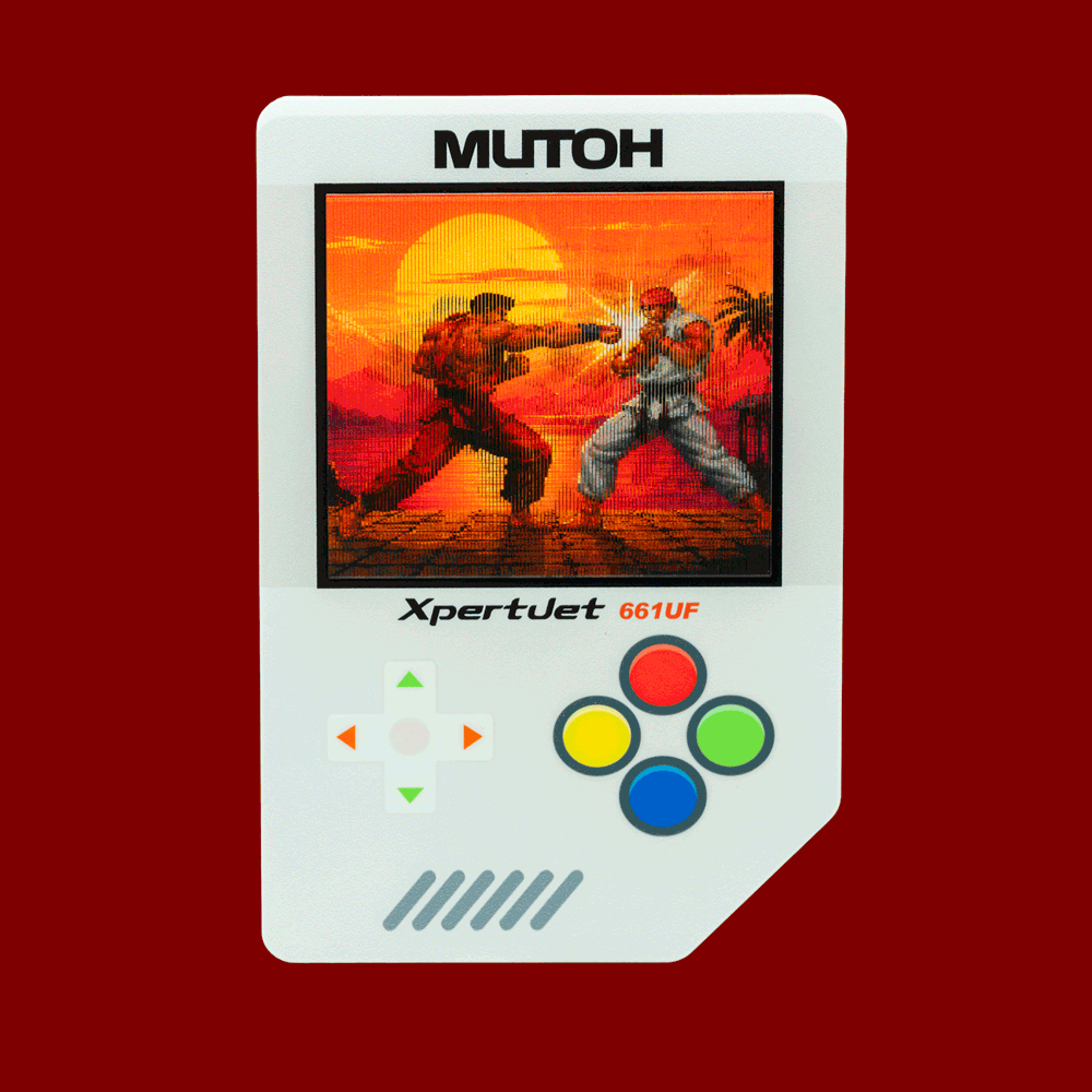 Game Boy lenticular